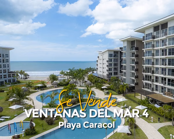 PLAYA CARACOL | VENTANAS 4 | SE VENDE | AMOBLADO | 2 REC | 2 BAÑOS