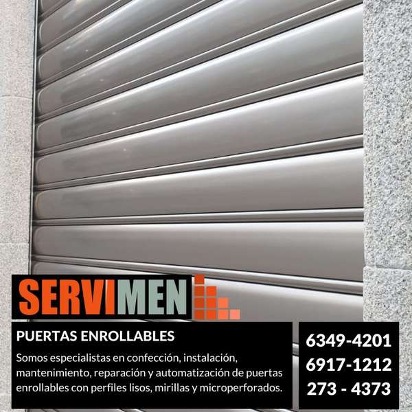 Puertas Enrollables | Instalación | Mantenimiento | Reparación