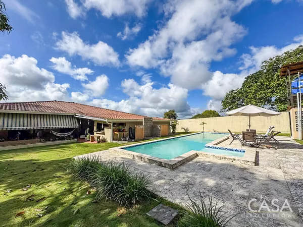 Home with Pool on Spacious Lot for Sale in Santiago, Veraguas