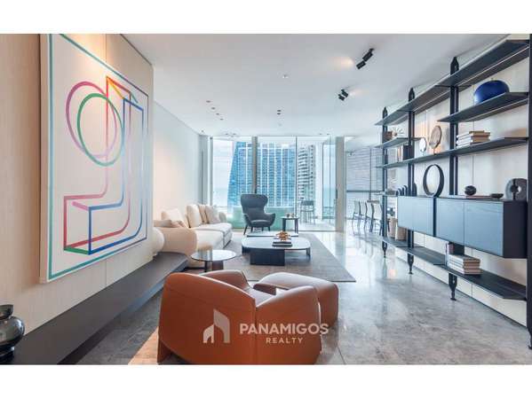 Apartamento amoblado en Pacific Point, Punta Pacífica
