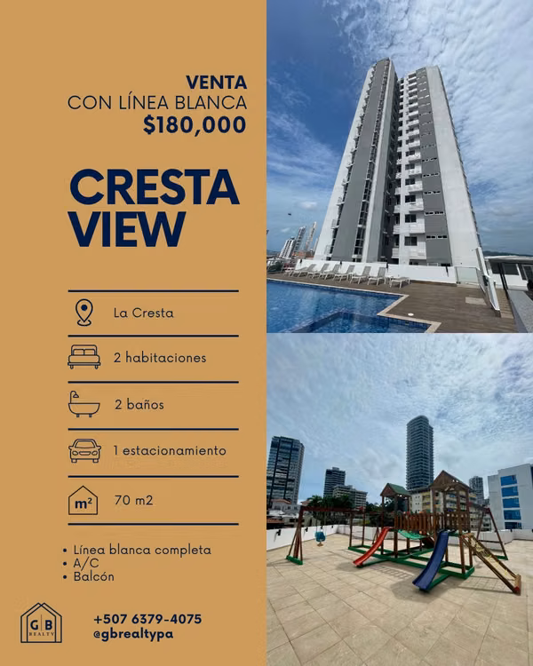 VENDO APARTAMENTO PH CRESTA VIEW