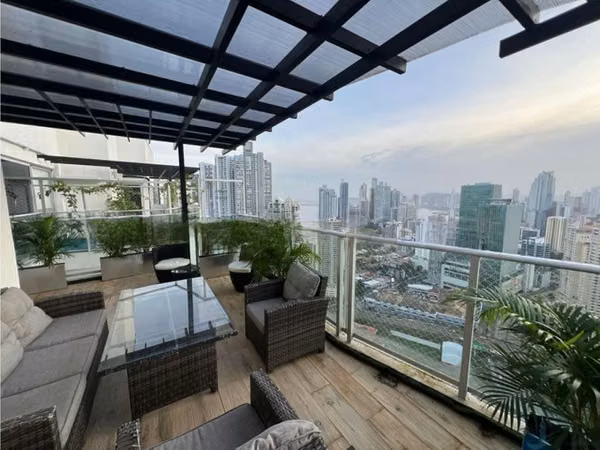 PENTHOUSE FOR SALE PUNTA PACIFICA 985 M2 FURNISHED AND POOL MLD