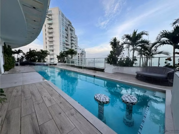 PENTHOUSE FOR SALE PUNTA PACIFICA 985 M2 FURNISHED AND POOL MLD