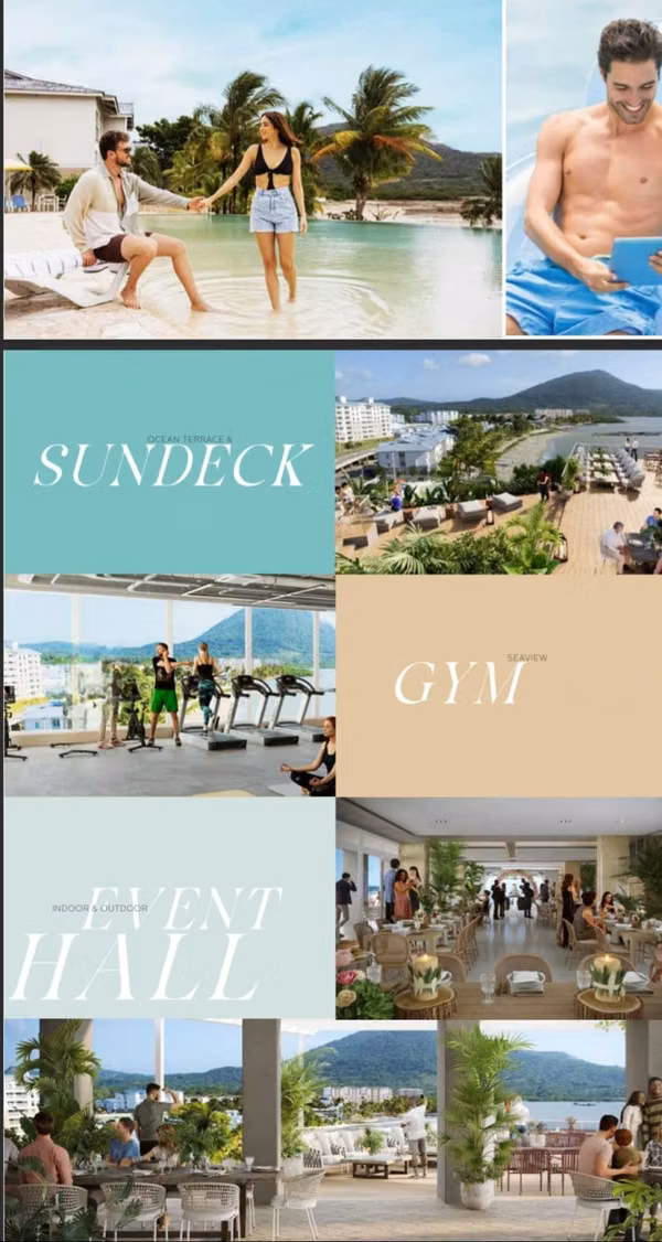 Venta de lindos apartamentos vista al mar