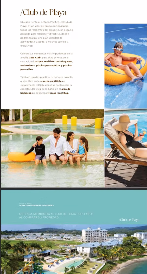 Venta de lindos apartamentos vista al mar