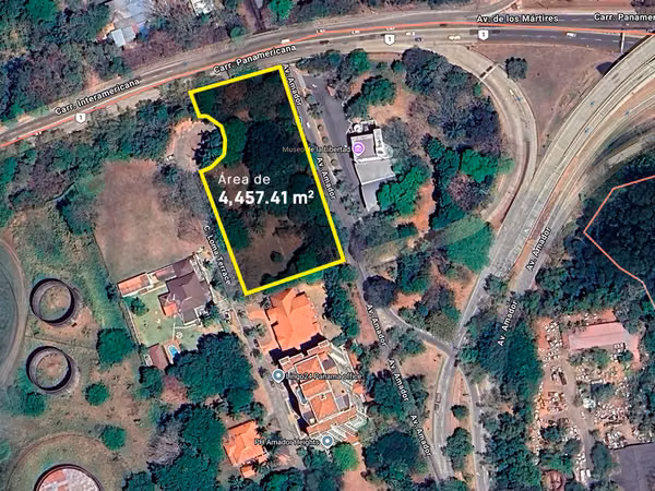 Terreno en Amador de 4,457.41m2
