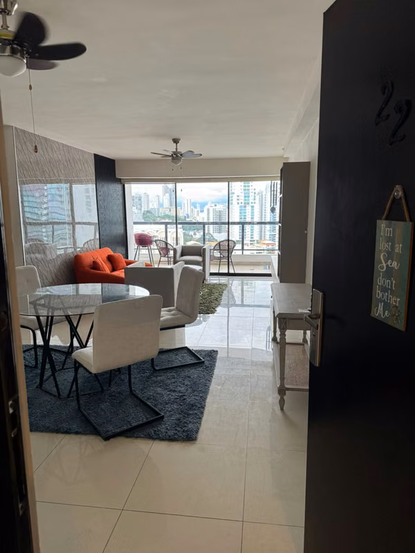 FOR RENT – PH BALBOA BAY, 3 bedrooms furnished apartment.