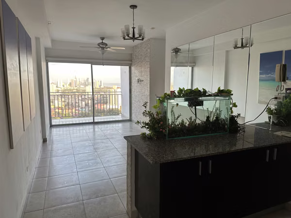 Rental apartment in PH El Doral, white line