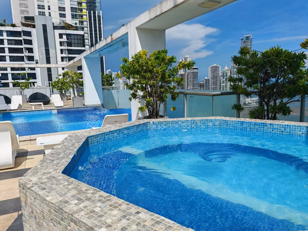 Apartment Front to the Sea, PH Villa del Mar, Avenida Balboa, 2 bedrooms 2 bathrooms