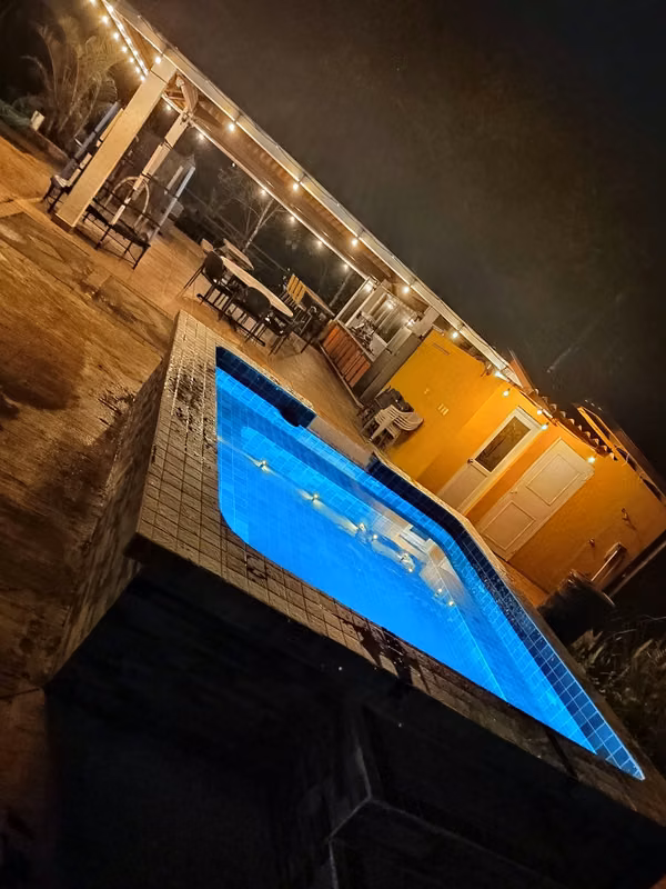 CERRO AZUL / 3 CABINS / 2,400m² / PRIVATE AREA / JACUZZI / TERRACE