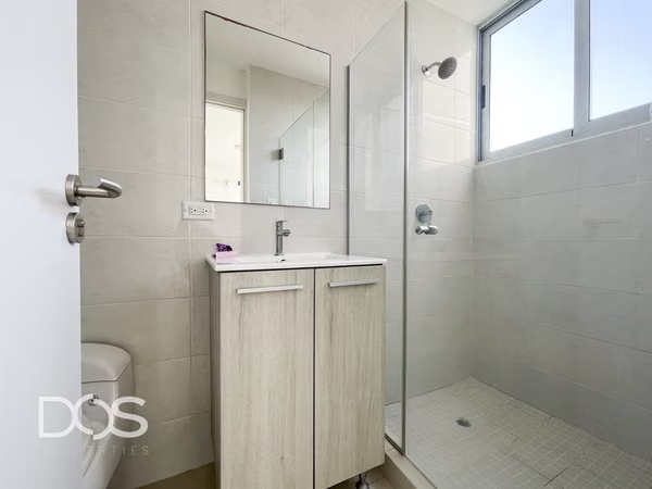 APARTMENT RENTAL WITH WHITE LINE IN THE FOREST