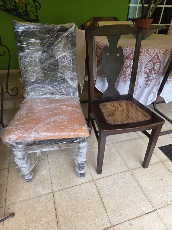 Old chairs and more furniture