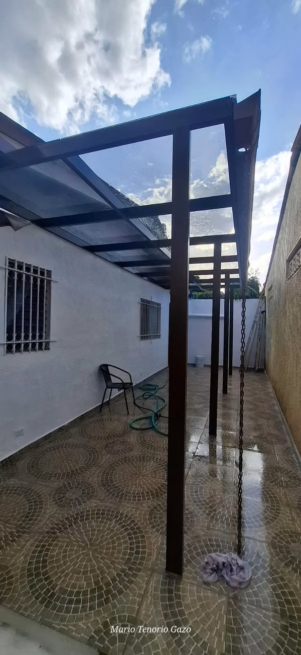 PERGOLAS PERFILERIA DE ALUMINIO TECHO VIDRIO