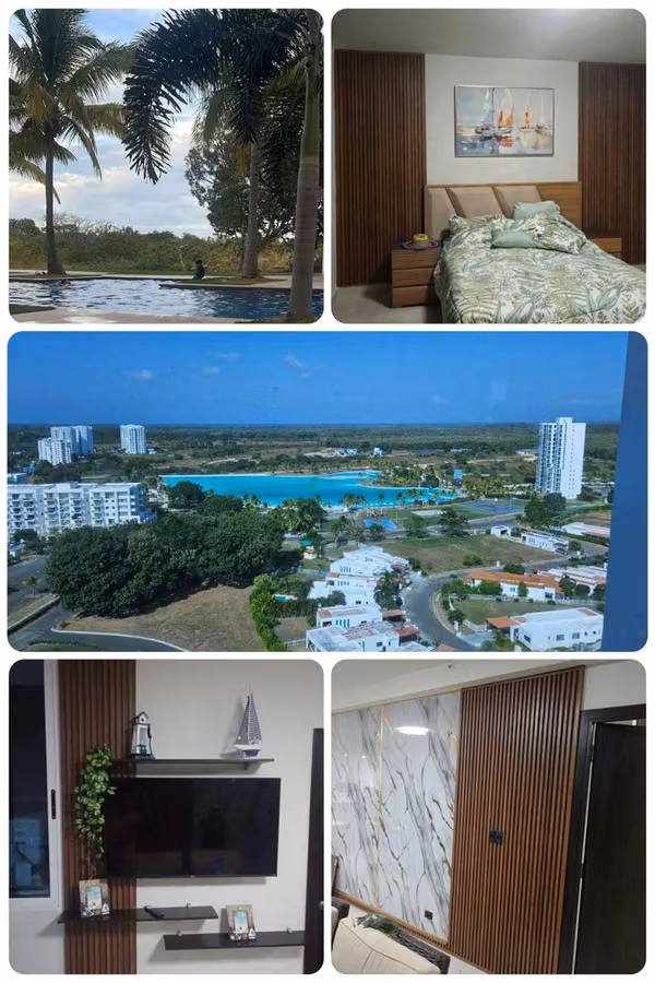 Apartment in Playa Blanca - 124; 4 Rec + Service - 124; Swimming pool and beach $2,500
