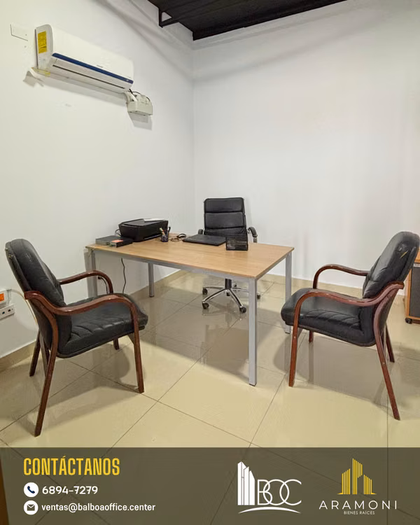 Oficina en venta en Balboa Office Center – Piso 9 con vista a la Cinta Costera