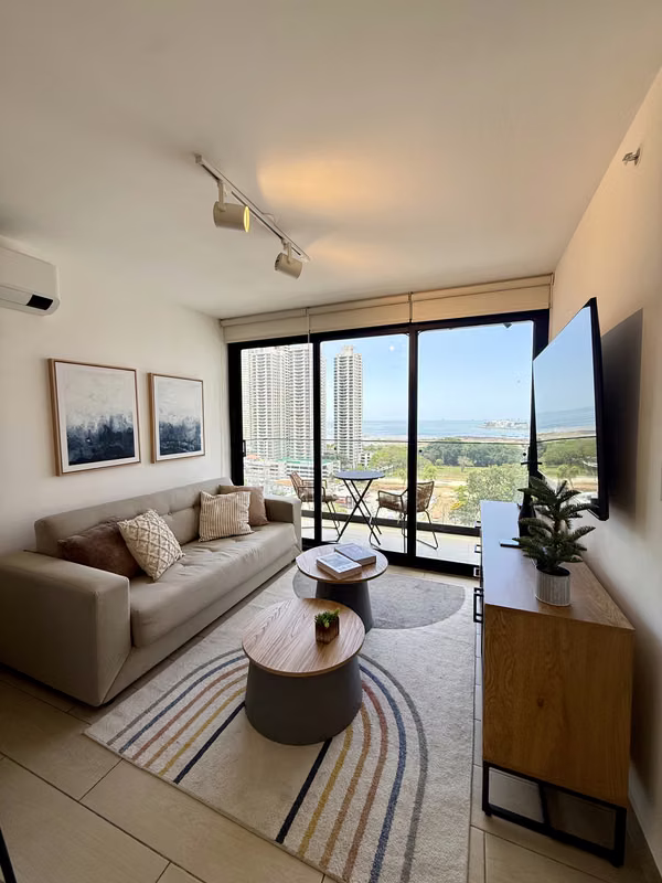 Rental apartment with sea view - Amoblado in San Francisco.