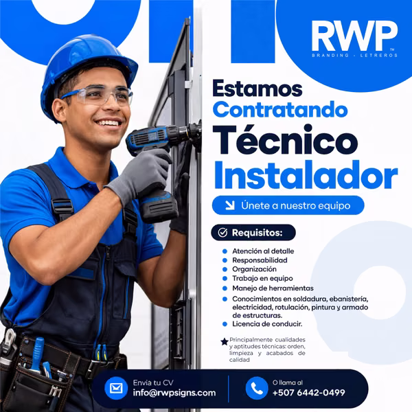 Técnico Instalador