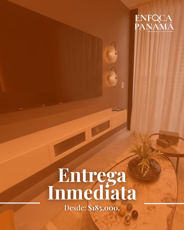 INVEST IN EL CANGREJO: FROM 185K, 2 BEDROOMS, 61 m²