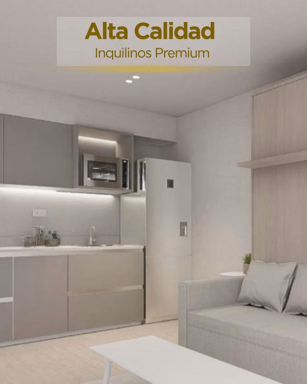 Renta corta Bella Vista desde $108K  33 m² listo para Airbnb