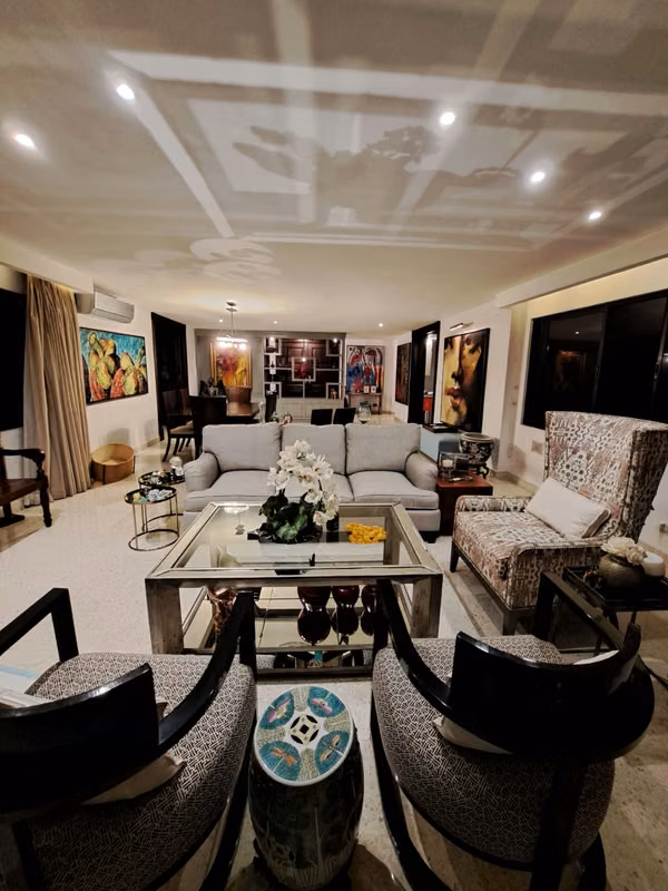 Se alquila Apartamento amoblado en Coco del Mar / 3 rec