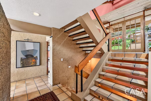 Architect-Designed Bioclimatic Home with Private Office Suite for Sale in Dos Mares, Panama City