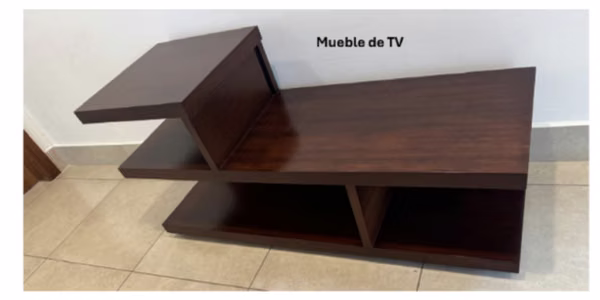 Mueble para televisión y sistema de video