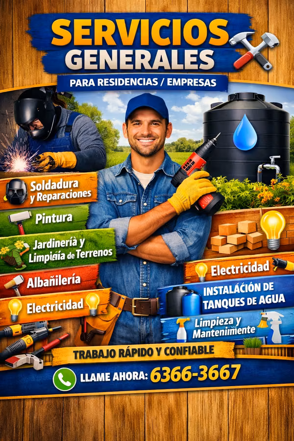 GENERAL SERVICES FOR RESIDENCES / COMPANIES