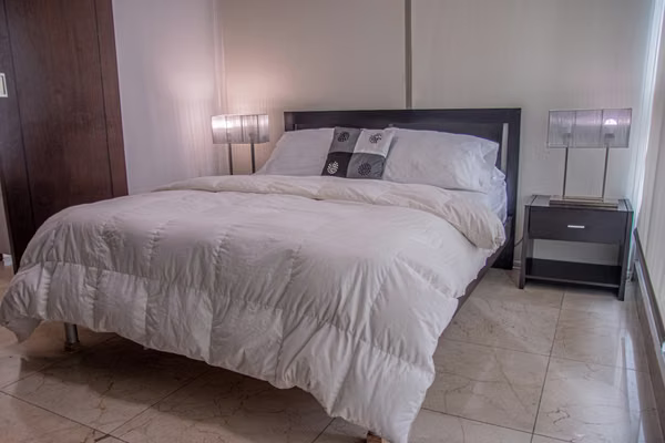 I sell Villa del Mar. Two rooms. View of the city and balcony