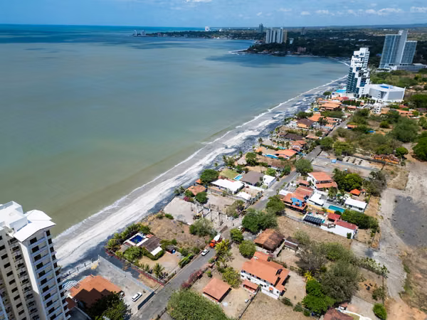 Oceanfront Beach House for Sale in Playa Malibu Gorgona Panama | Luxury Pacific Riviera Home