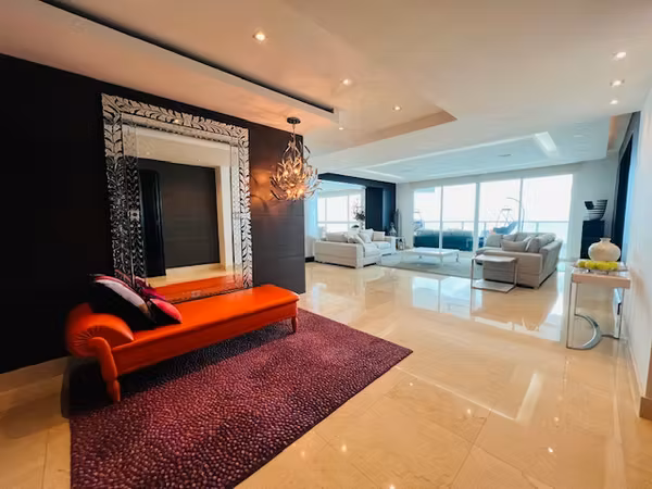 APARTMENT FOR RENT IN PUNTA PACIFICA, 517M2, 4 BEDROOMS, SEMI-FURNISHED.
