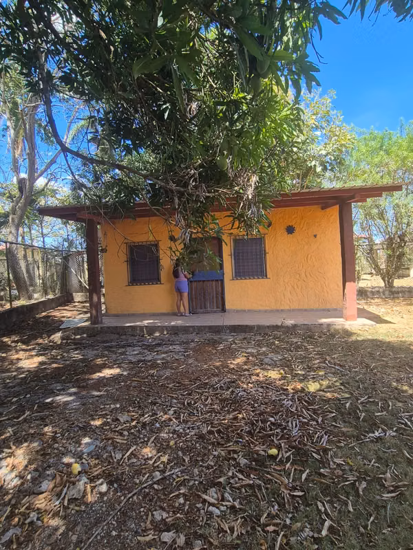 VENDO Playa Corona steps from the sea, House a 4R3B floor and beautiful trees.