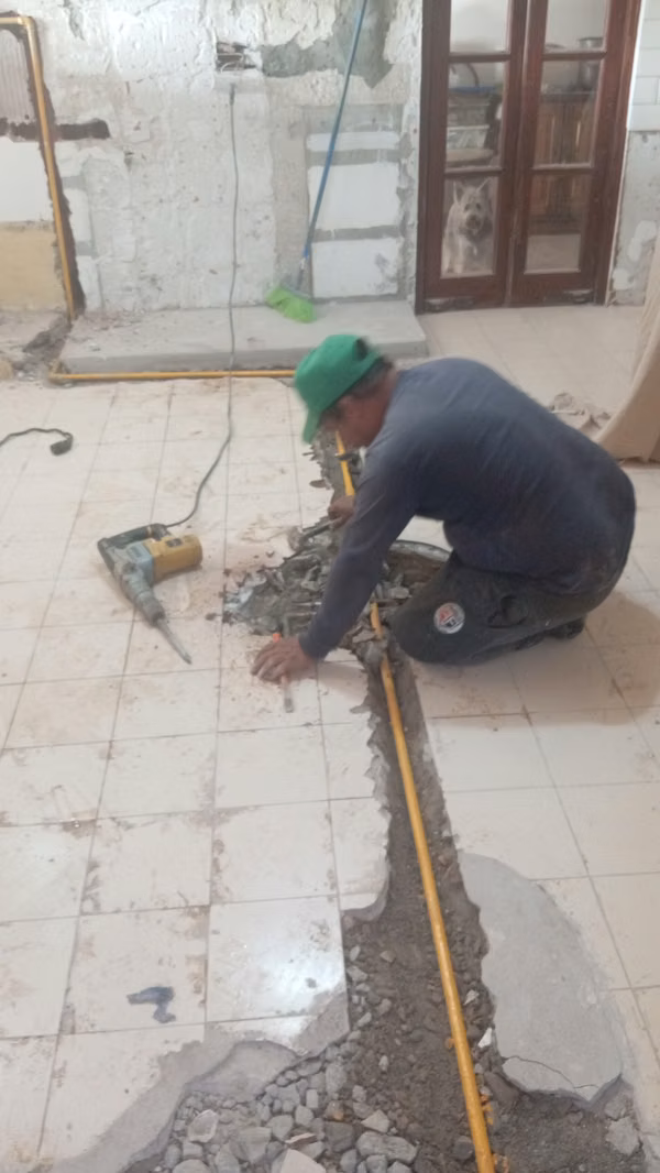 Plumber and gas