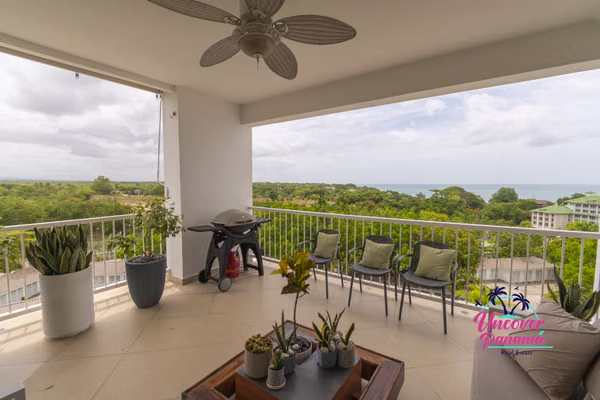 Apartment with Ocean and Mountain Views at Bijao Beach Club & Residences