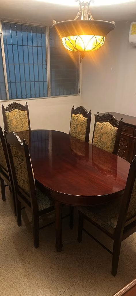 Juego de comedor de 6 puestos completo