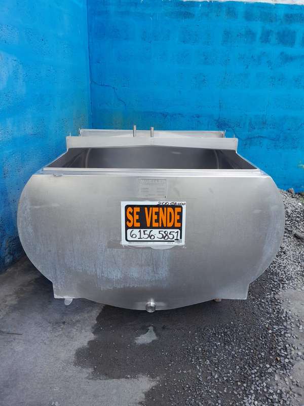 Tanque lechero de acero inoxidable