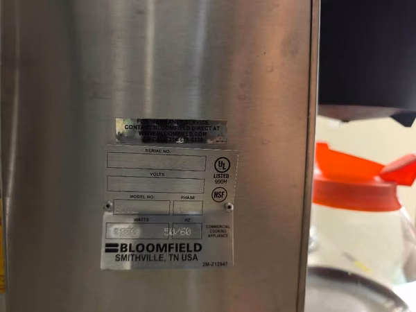 Cafetera comercial Bloomfield 8572