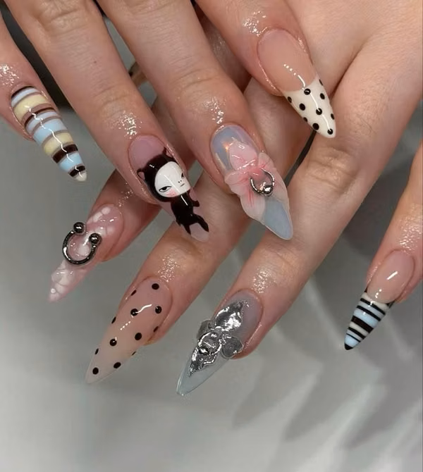 Uñas-poligell-rubber