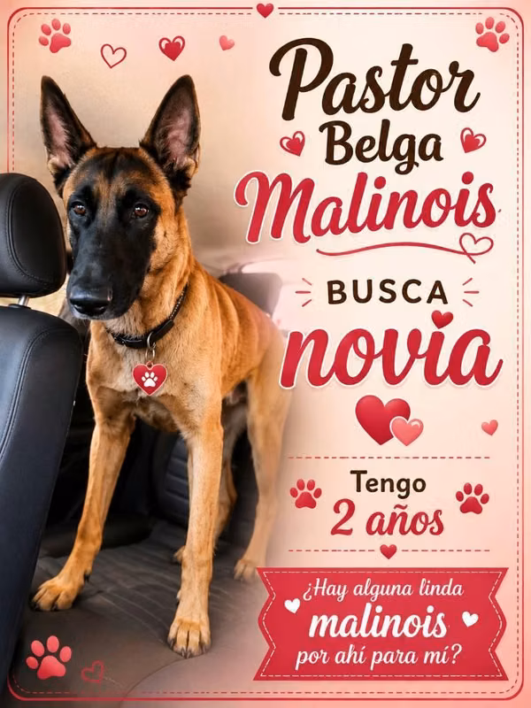 Busco novia pastora mallinois