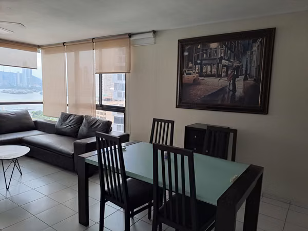 Alquiler de apartamento amueblado 1 recámara en Paitilla