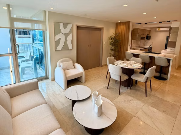 APARTMENT FOR RENT ON BALBOA AVENUE, FURNISHED, 2 BEDROOMS, TC