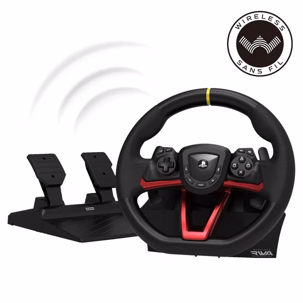 Racing wheel for Playstation 5, PlayStation 4 and Windows 11 / 10V