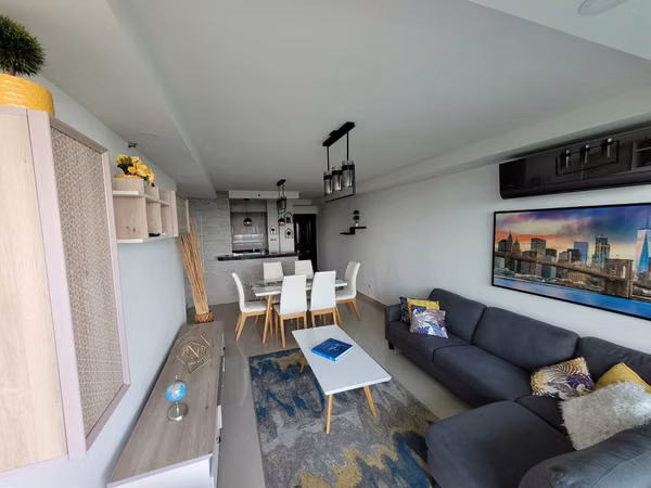 Furnished Apartment for Sale in San Francisco with Park Omar Views