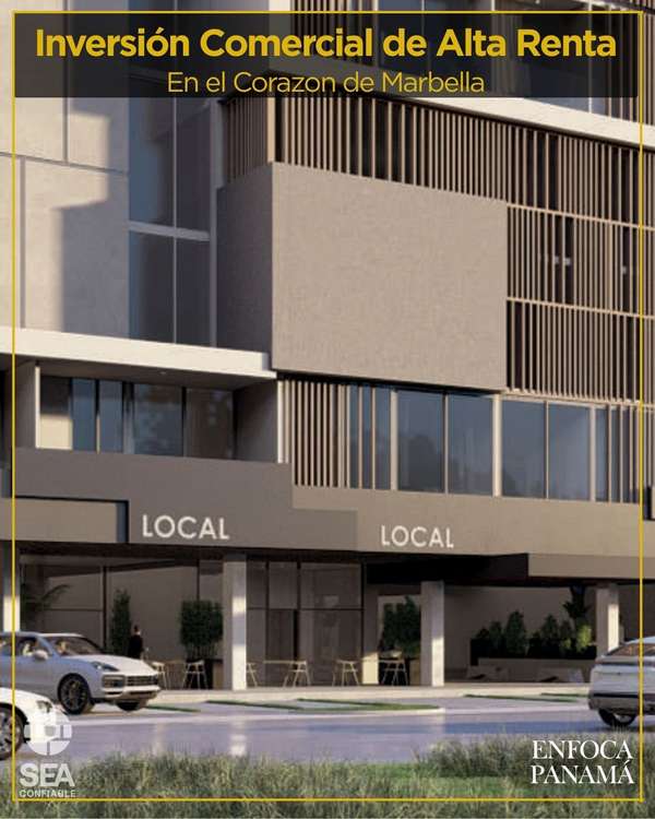  Commercial Spaces From $179k on a High-Traffic Street in Marbella.