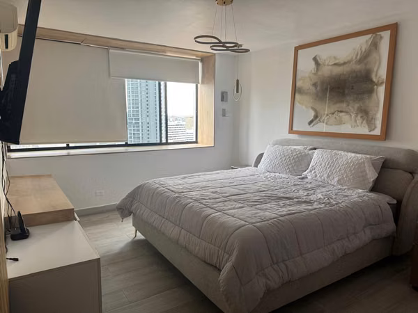 ALQUILER  O VENTA DE APARTAMENTO AMOBLADO O CON LÍNEA BLANCA EN PH BRISAS OBARRIO