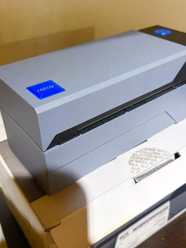 Thermal Printer Rollo 4x6 As New) 124; Less than 10 Uses