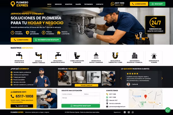 Plumbing in general Panama, Plumber 24 / 7