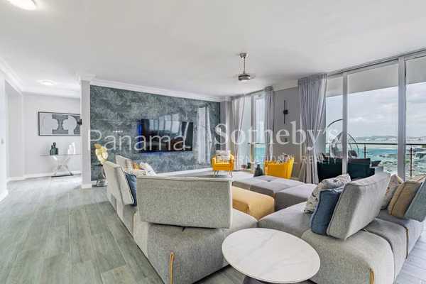 Alquiler | Exclusivo Apartamento Amoblado | Frente al Mar en PH Aqualina | Punta Pacífica