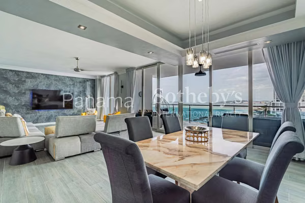 Alquiler | Exclusivo Apartamento Amoblado | Frente al Mar en PH Aqualina | Punta Pacífica
