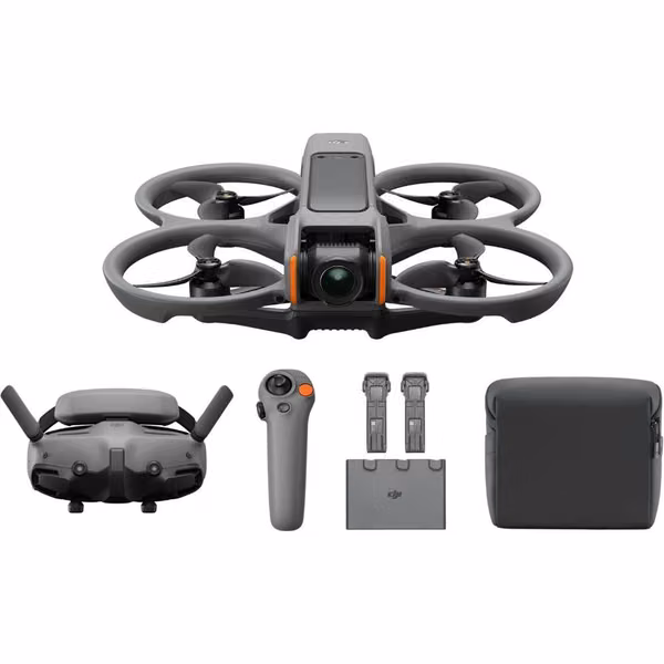 DJI Drone Avata 2 Fly More Combo - 3 batteries - Dark grey