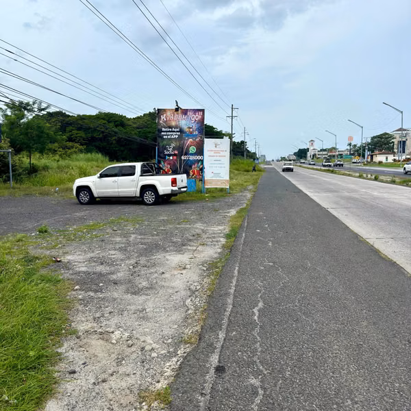 Land for sale on the Interamerina Highway Coronado